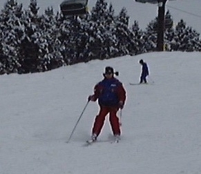 ジュニアスキーの指導