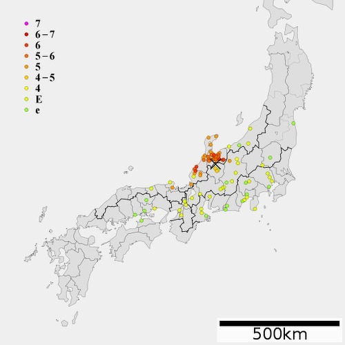 （出典：宇佐美龍夫 『最新版 日本被害地震総覧』 東京大学出版会、2003年）