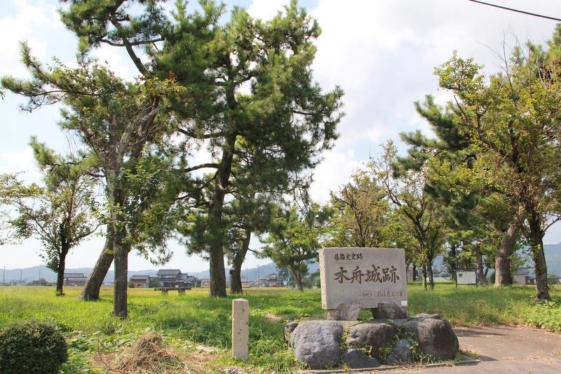 木舟城跡地(出典:富山観光なび )
