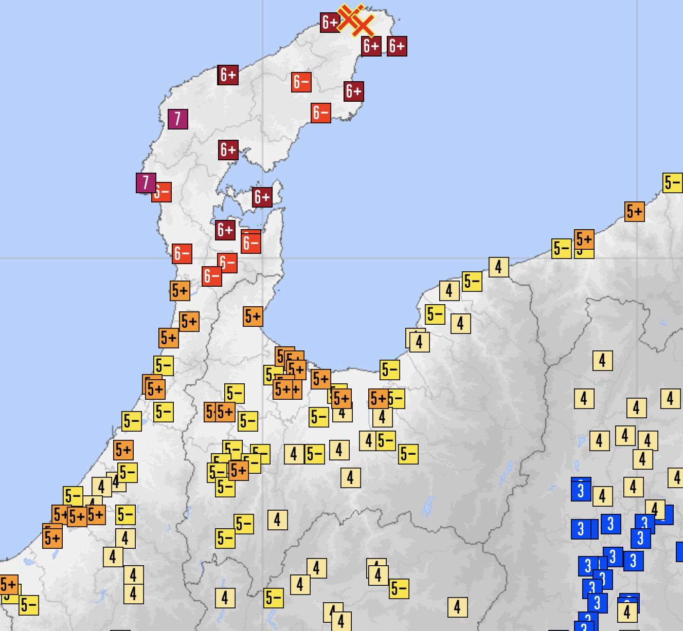 出典：気象庁「震度データベース検索」